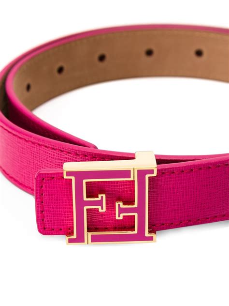 fendi pink and brown monogram belt|fendi clothing for women.